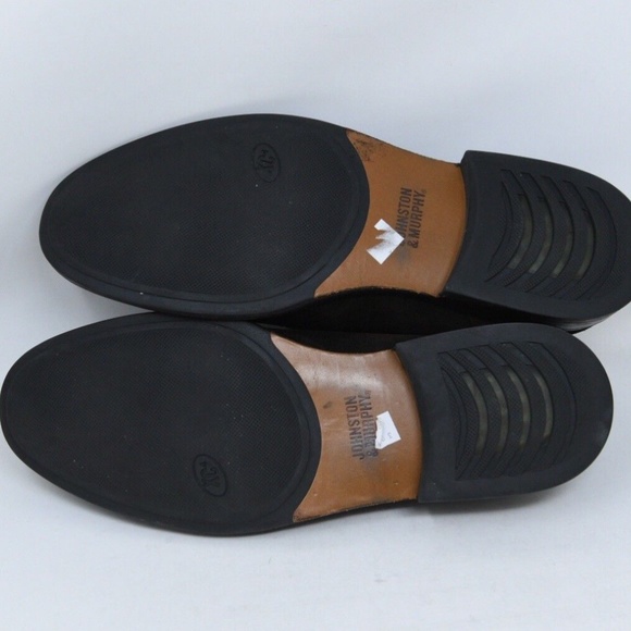 Johnston & Murphy XC4 Brown Suede Lace-Up Casual Oxfords Made in Italy Sz 8.5